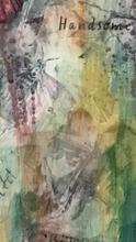 Load image into Gallery viewer, Eternal Companions: Spirits Entwined&quot; - A Soul Essence Portrait in Mixed Media
