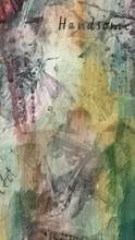 Load image into Gallery viewer, Eternal Companions: Spirits Entwined" - A Soul Essence Portrait in Mixed Media