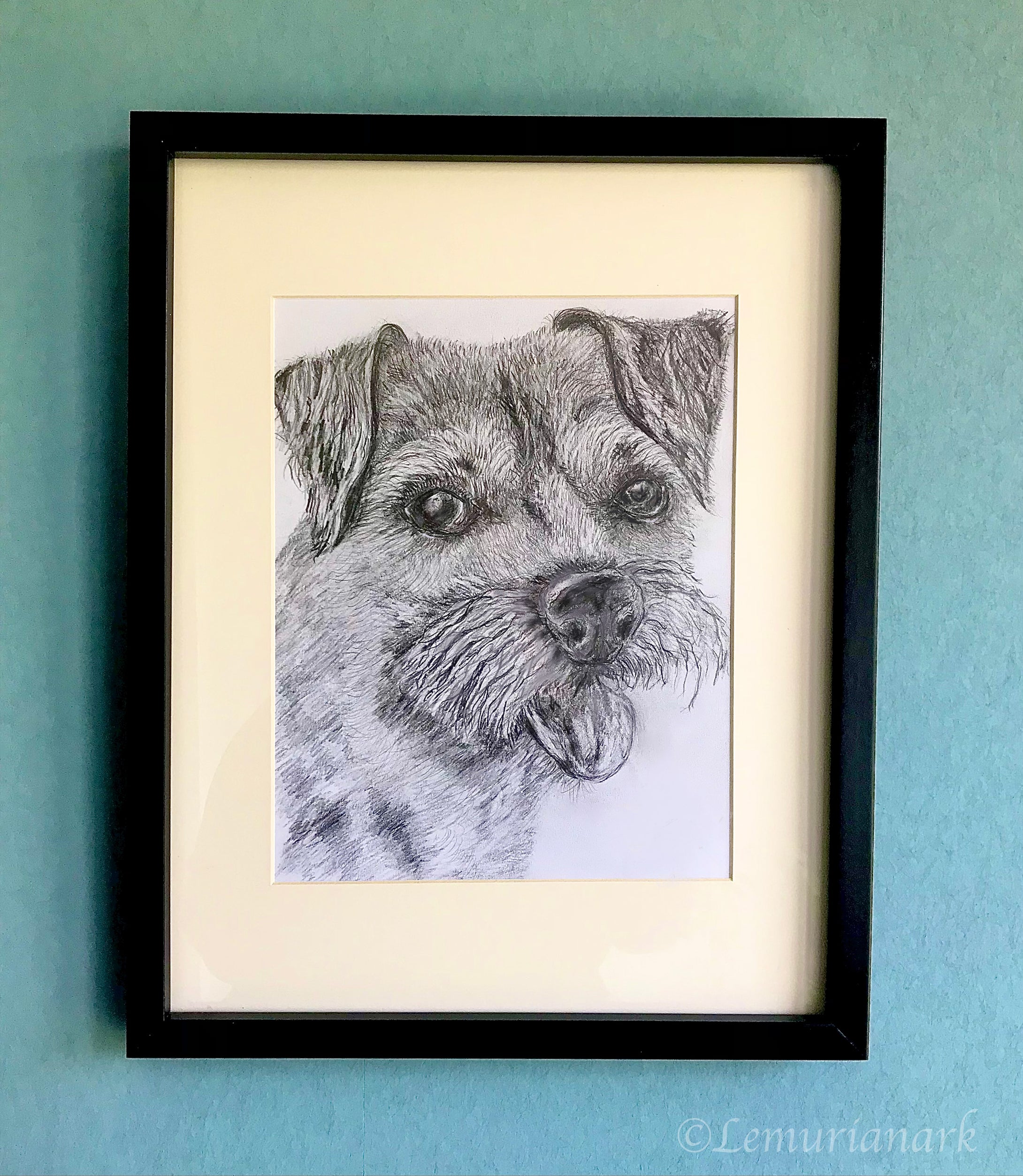HAND DRAWN PENCIL SKETCH PORTRAIT OF YOUR OWN ANIMAL COMPANION